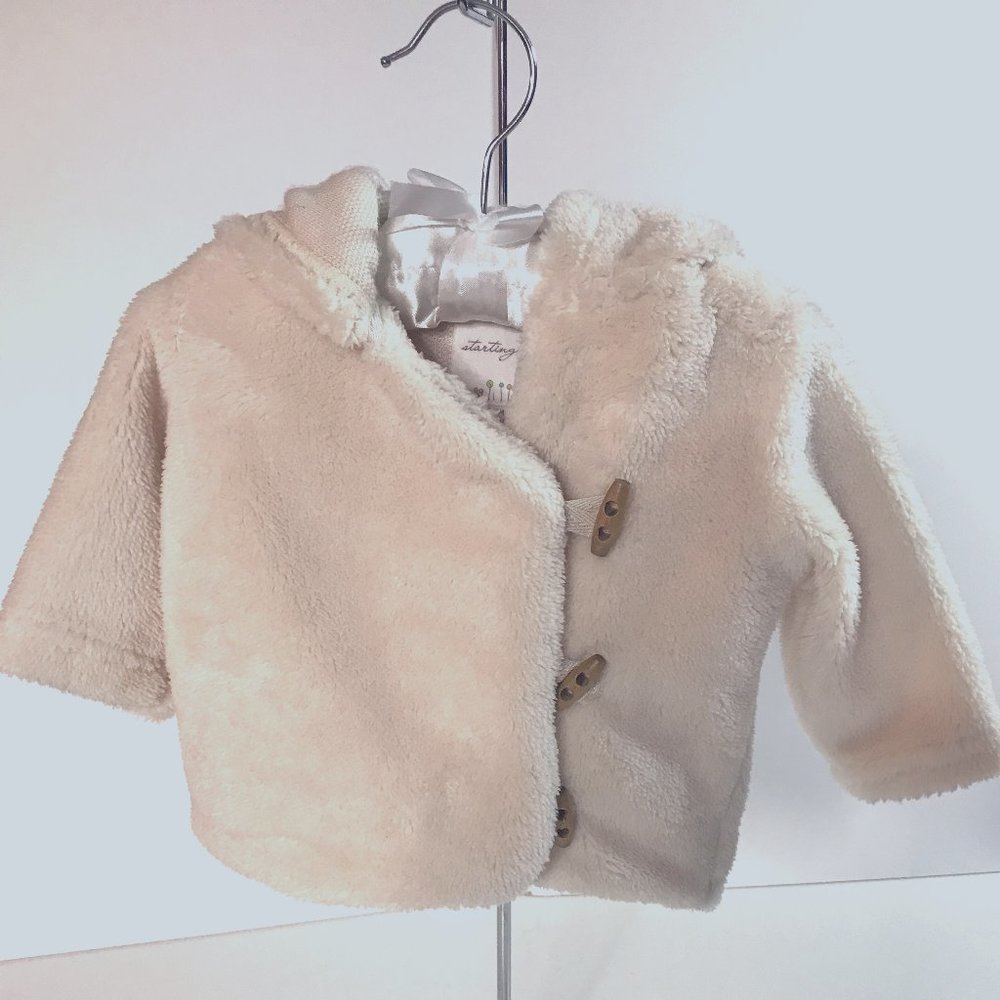 Baby Faux Fur Coat - 6M  NWT